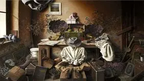 نقاشی که نخواست  فراموش کند