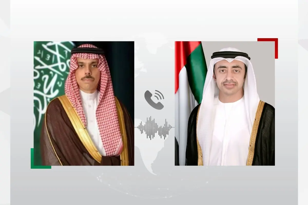 گفت‌وگوی تلفنی وزیران خارجه عربستان و امارات درباره حملات به ریاض
