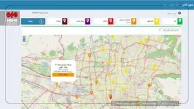 هوای تهران دوباره ناسالم شد
