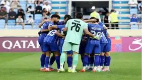 پوستر AFC برای بازی استقلال - الحسین اردن + عکس