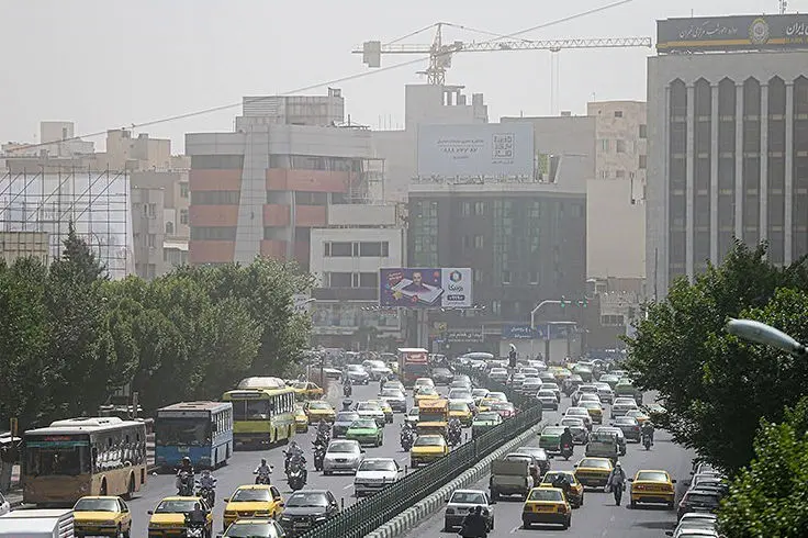شاخص آلودگی هوا تهران امروز پنجشنبه ۱۹ تیر ۱۴۰۴
