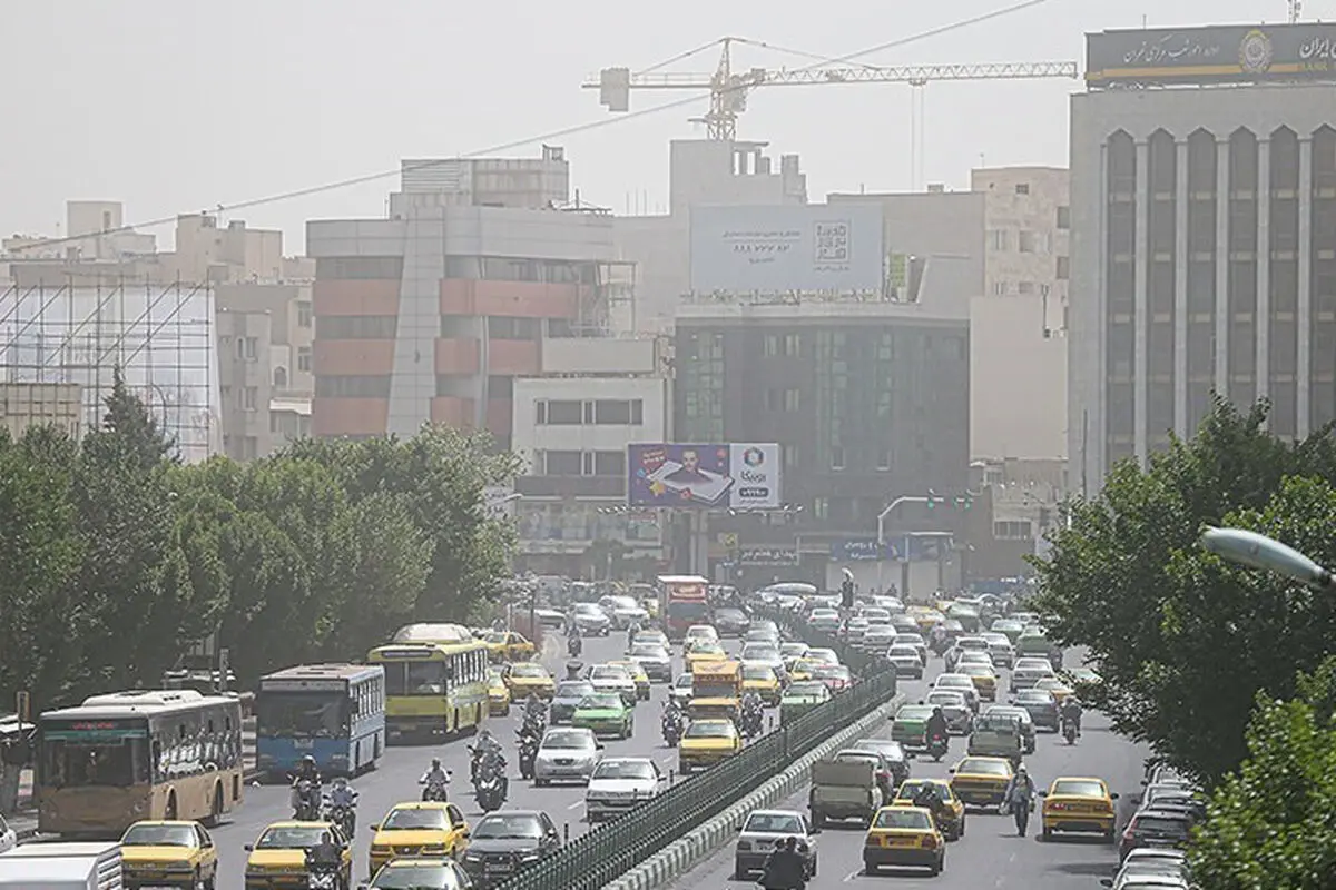 کیفیت هوای تهران ناسالم و آلوده است