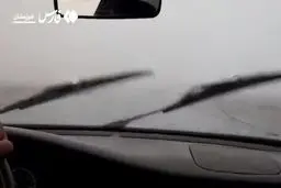 اهواز هم بارانی شد + ویدیو