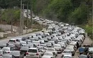 آخرین وضعیت ترافیکی جاده های شمالی/ ترافیک سنگین در آزادراه تهران - شمال