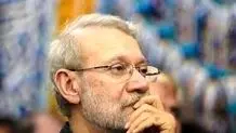 حضور لاریجانی در محل شهادت حاج قاسم  + عکس