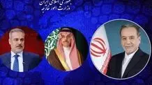 عراقچی با همتایان عربستانی و ترکیه‌ای گفتگو کرد