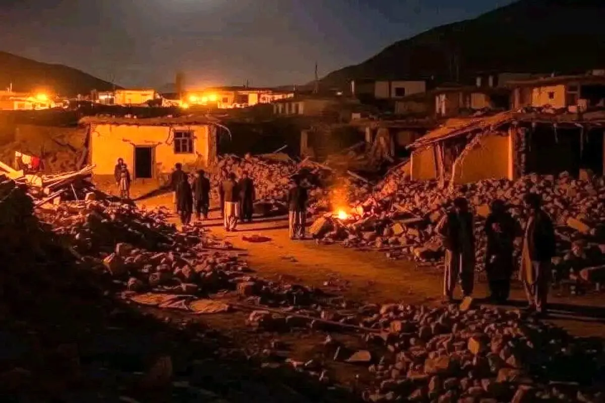 جدید ترین خبر از زلزله در افغانستان؛ ۵۰۰ کشته و بیش از هزار زخمی در زلزله شرق افغانستان

