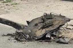 Some unidentified objects crash in northern Iran