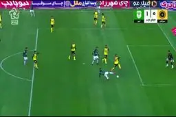 گل اول خیبر به سپاهان را ببینید + ویدیو