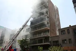 دادستان تهران در محل آتش سوزی خیابان بهار حاضر شد