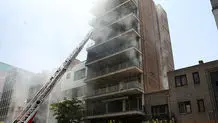 آتش‌سوزی گسترده در پارک آبی خلیج فارس+ ویدیو