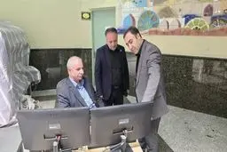 بررسی وضعیت تردد در گمرک و پایانه مرزی بازرگان