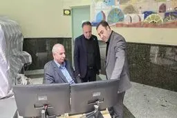 بررسی وضعیت تردد در گمرک و پایانه مرزی بازرگان
