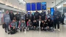 استقبال محترمانه آمریکایی ها از تیم ملی کشتی فرنگی