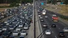 ترافیک سنگین در آزادراه‌های البرز
