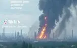 حمله اوکراین به پالایشگاه نفت روسیه