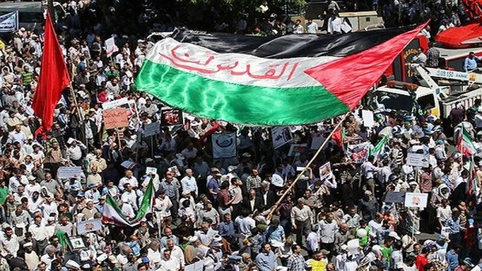 گزارش «المیادین» از راهپیمایی روز قدس در تهران