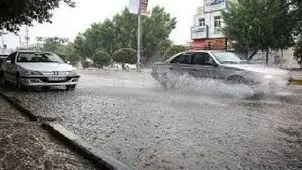 رکورد بارندگی در  کارواندر خاش