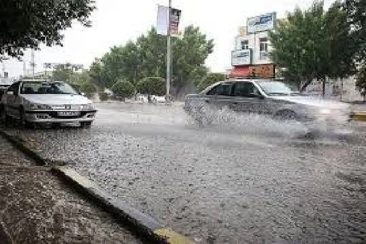 رکورد بارندگی در  کارواندر خاش