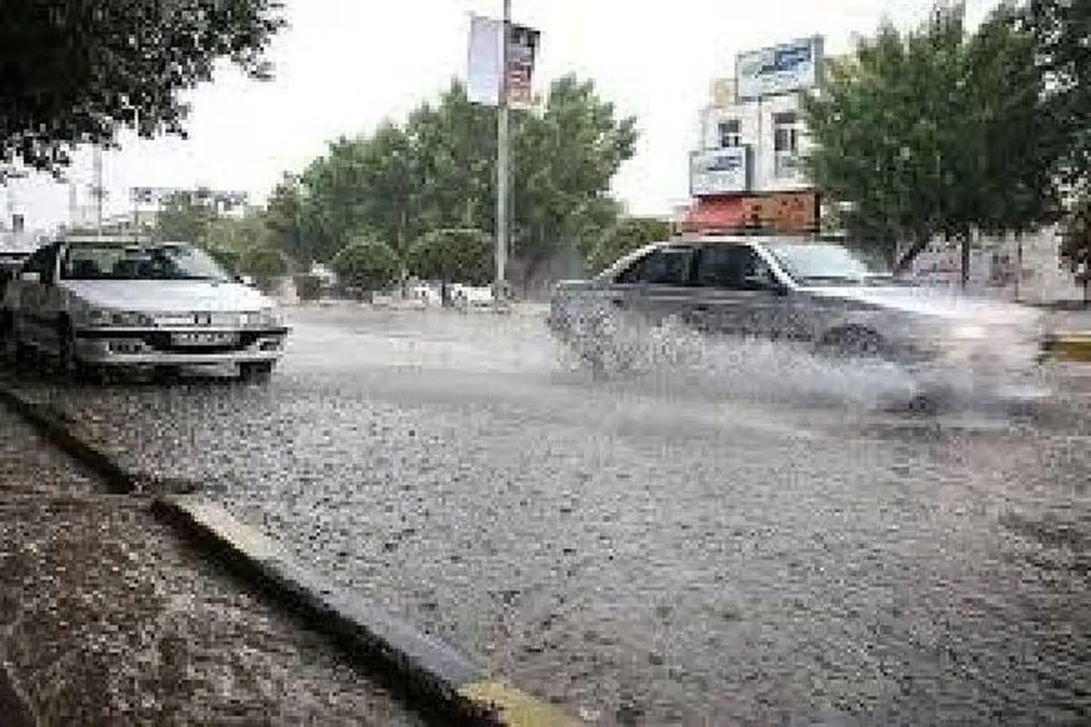 رکورد بارندگی در  کارواندر خاش
