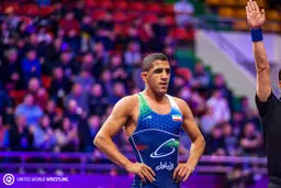 صعود رحمان عموزاد به فینال قهرمانی جهان