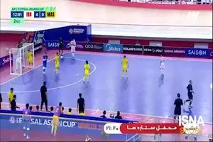 گل چهارم تیم ملی فوتسال ایران به مالزی را ببینید + ویدیو