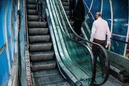 جزییات فوت یک شهروند بر روی پله برقی

