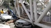 سقوط پل عابر در تهران صحت ندارد/ ویدیوی منتشرشده مربوط به ۲ سال قبل است

