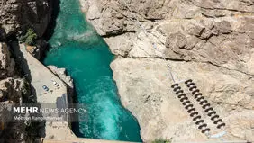  وضعیت وخیم سدامیرکبیر در دو قاب + عکس