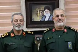 دیدار رئیس ستاد کل نیروهای مسلح با فرمانده کل سپاه