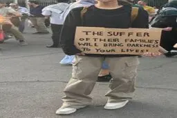یک تجمع  متفاوت درباره فلسطین+  عکس  