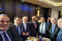 خداحافظی سفیر ایران در چین با برخی از همتایان خود در پکن
