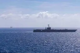 ناو «ترومن» با خفت دریای سرخ را ترک کرد
