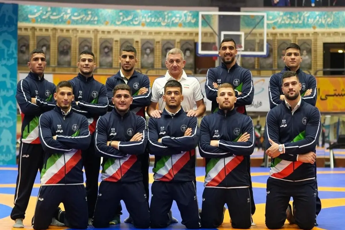 منتخب الشباب الایرانی للمصارعة الحرة یتوج ببطولة أسیا