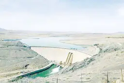 کاهش آب ورودی سدها

