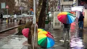 دو هشدار هواشناسی صادر شد / رگبار در این ۱۴ استان /  فردا در تهران و سواحل خزر باران می‌بارد