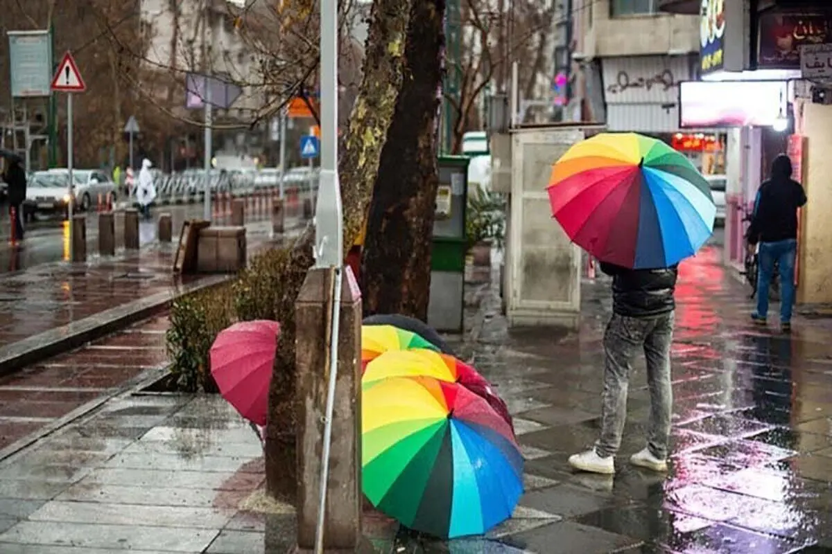 بارش باران در این استان های کشور
