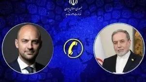 گفتگوی تلفنی عراقچی و وزیر امور خارجه فرانسه