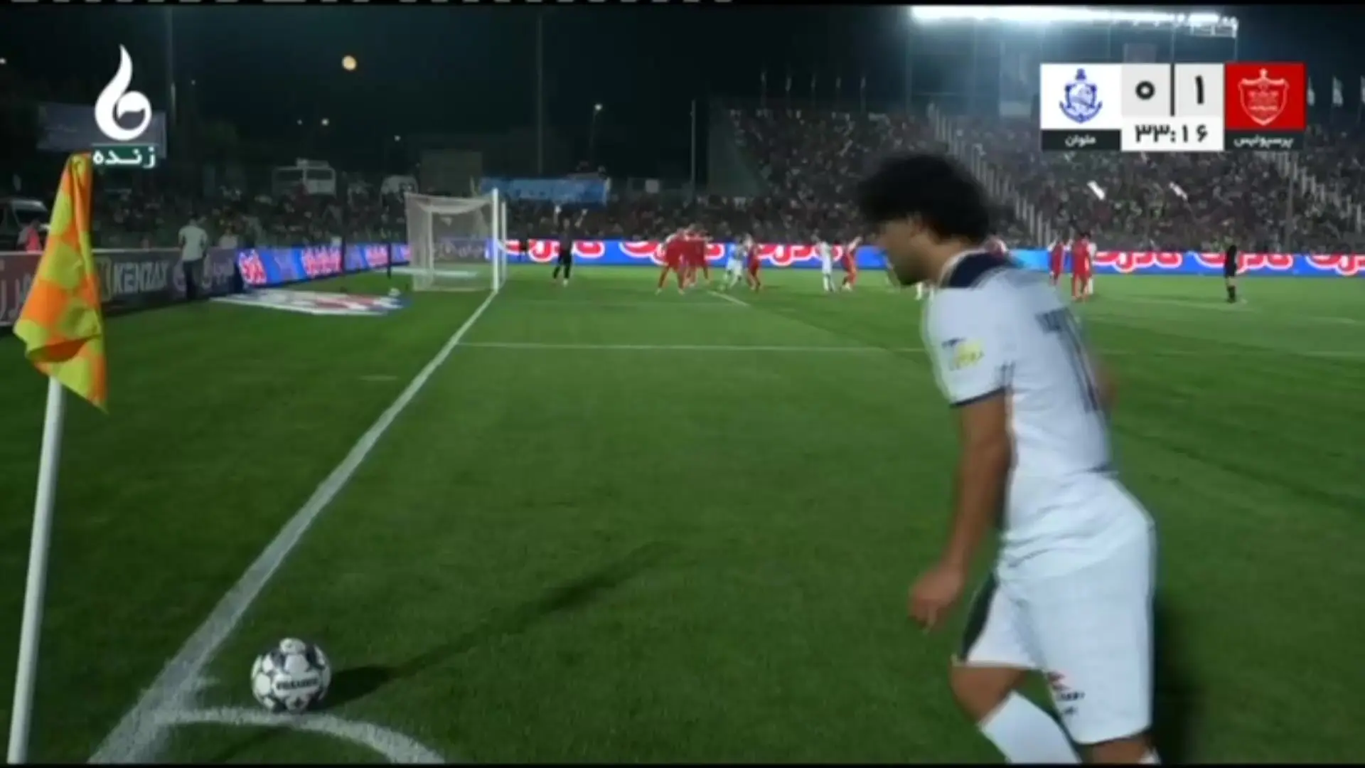 گل دوم پرسپولیس به ملوان+ ویدئو