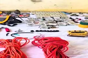 کارگاه تولید مواد منفجره و جلیقه انتحاری در ایرانشهر کشف شد
