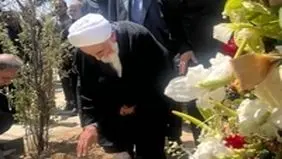 خاکسپاری برادر ناطق نوری + عکس 