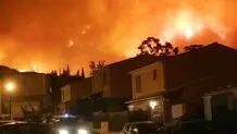 آتش‌سوزی گسترده در فرانسه فرودگاه مارسی را تعطیل کرد
