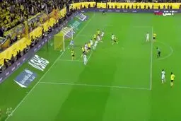 گل اول النصر به الاخدود را ببینید + ویدیو