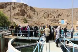 بازدید 643 نفر-روز از تأسیسات شرکت آب و فاضلاب استان همدان