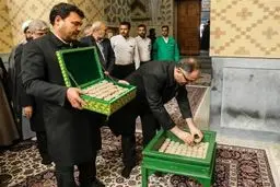 ۳۰۰ هزار مهر حرم امام رضا (ع) جایگزین شد  