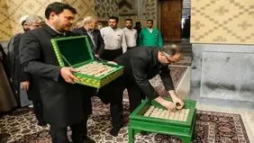 ۳۰۰ هزار مهر حرم امام رضا (ع) جایگزین شد  