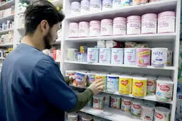 آغاز عرضه بدون محدودیت شیرخشک در داروخانه‌های سراسر کشور

