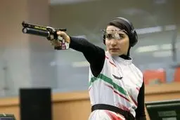هانیه رستمیان فینالیست جام جهانی تیراندازی شد 