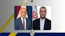 Iran FM urges Tehran-Baghdad coop. to enhance regional peace