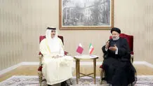 دیدار  و گفتگو رئیس جمهور و امیر قطر 
